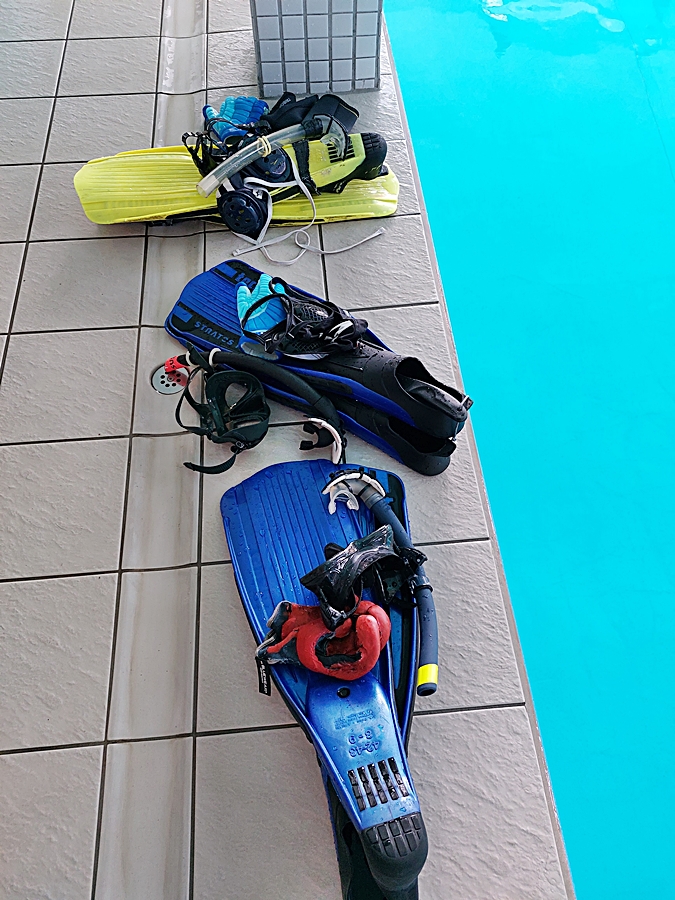 Hokej pod wodą Walenie Siemianowice Śląskie Trening 10 II 2024